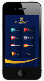 Kunganytt iPhone app